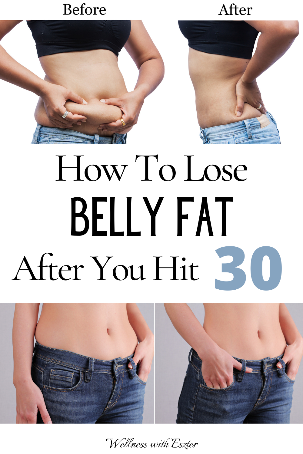 How to lose belly fat over the age over 30 Thirteen