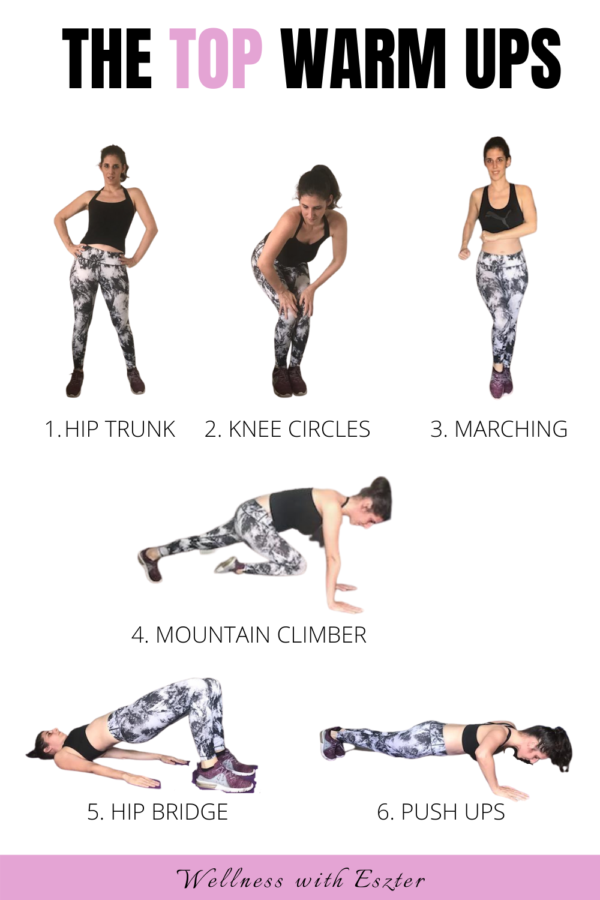17 great WARM-UP exercises before the CONDITIONING phase - Wellness ...