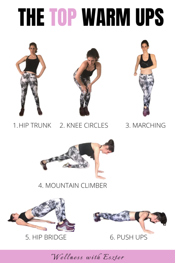 17 Great WARM-UP Exercises Before The CONDITIONING Phase - Wellness ...