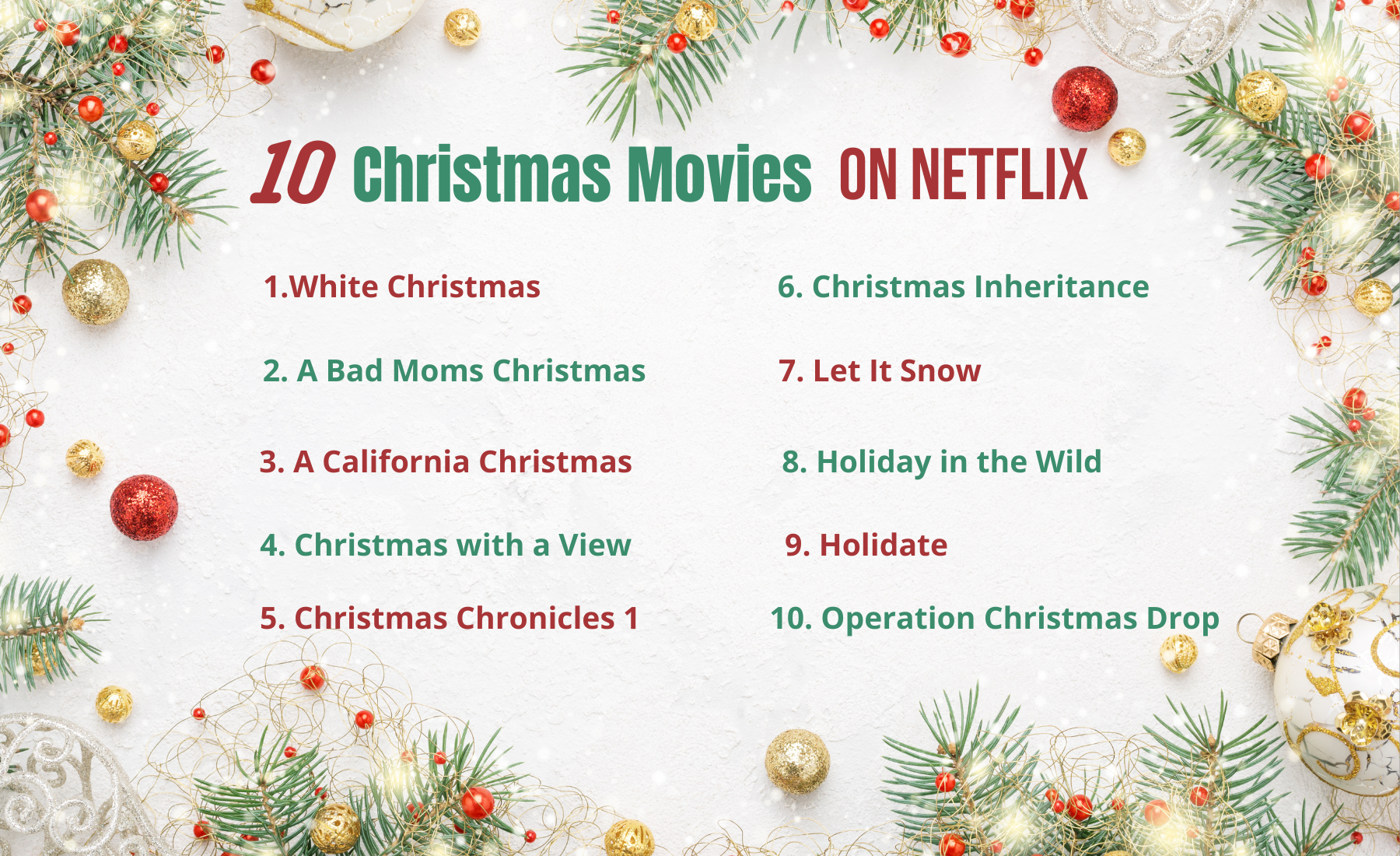 You are currently viewing Christmas Movies List – The Most Inspiring Christmas Movies On Netflix